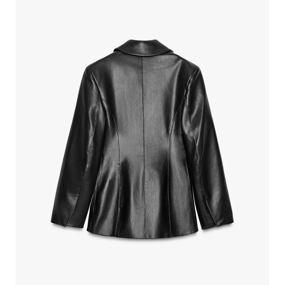 **** IAM IN NEED OF Zara FITTED BlackFAUX LEATHER ART1255 765 800 Do Not Buy!!!! - Picture 3 of 4